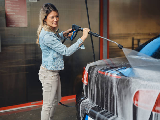 Garage Pressure Washing in Grizzly Flats, CA